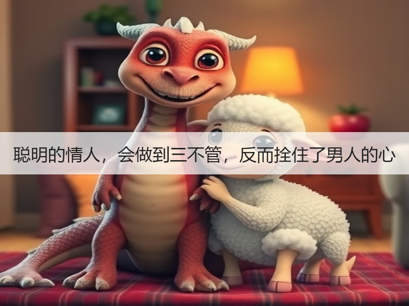 聪明的情人，会做到三不管，反而拴住了男人的心