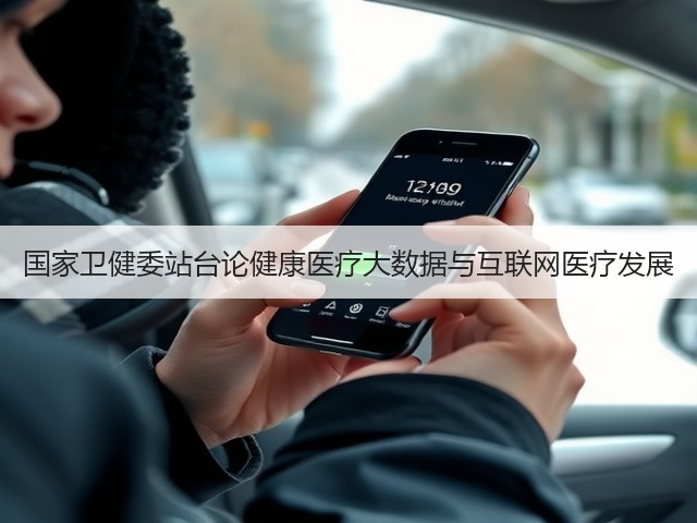 国家卫健委站台论健康医疗大数据与互联网医疗发展(图1) 国家卫健委站台论健康医疗大数据与互联网医疗发展(图1)