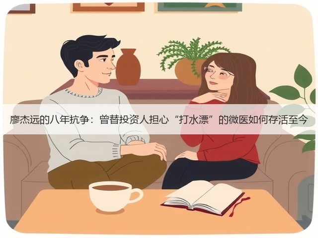 廖杰远的八年抗争：曾替投资人担心“打水漂”的微医如何存活至今(图1)
