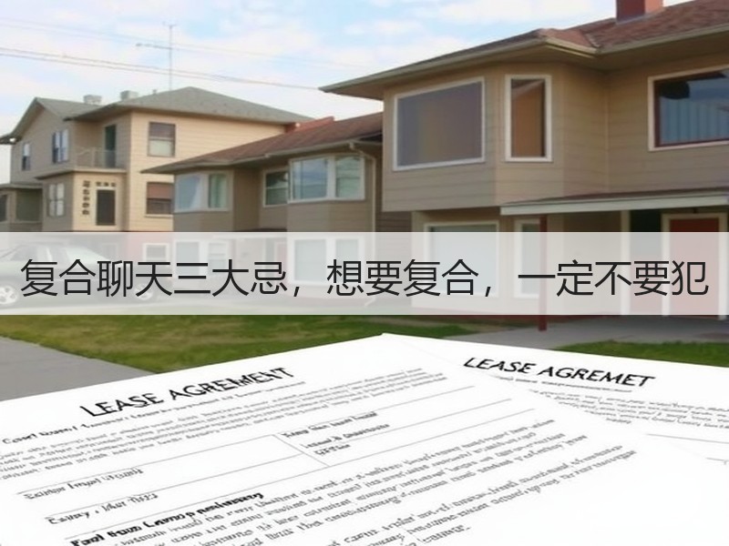 复合聊天三大忌，想要复合，一定不要犯 - 安枢恋知心殿堂