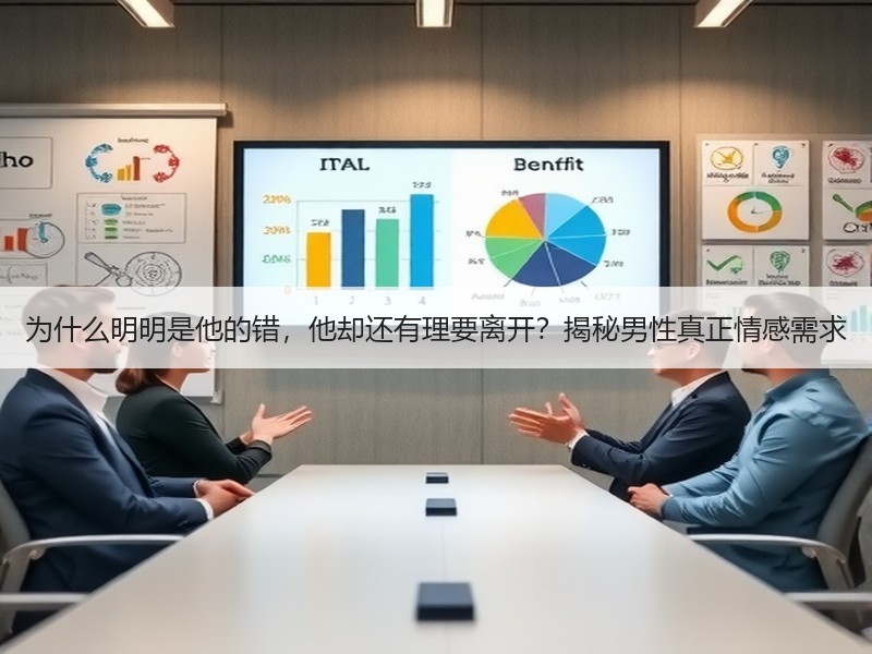 为什么明明是他的错,他却还有理要离开?揭秘男性真正情感需求