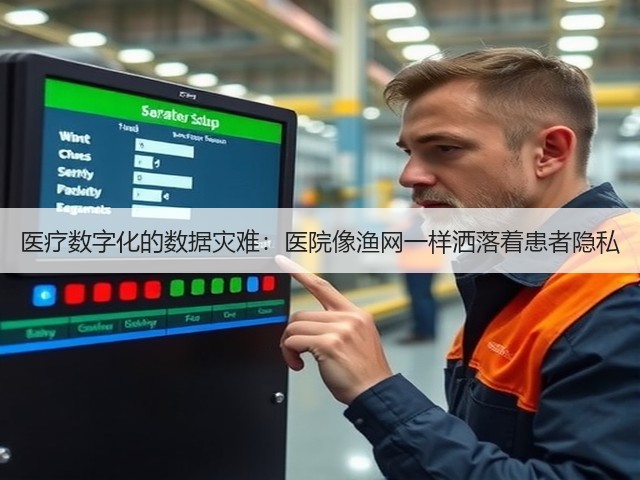 医疗数字化的数据灾难:医院像渔网一样洒落着患者隐私(图1) 医疗数字化的数据灾难:医院像渔网一样洒落着患者隐私(图1)