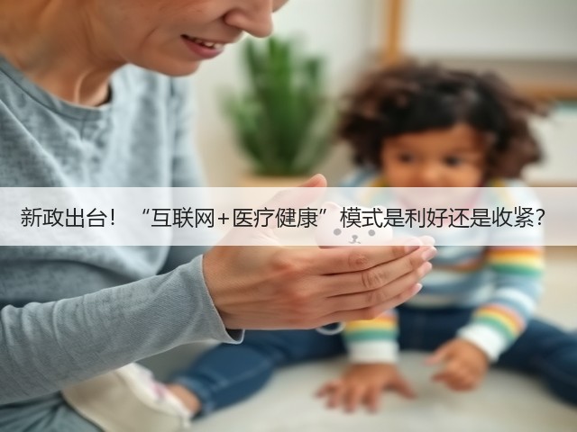 新政出台!“互联网+医疗健康”模式是利好还是收紧?(图1) 新政出台!“互联网+医疗健康”模式是利好还是收紧?(图1)