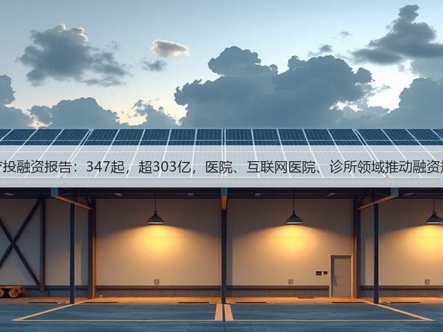 基层医疗投融资报告：347起，超303亿，医院、互联网医院、诊所领域推动融资规模增长(图3)