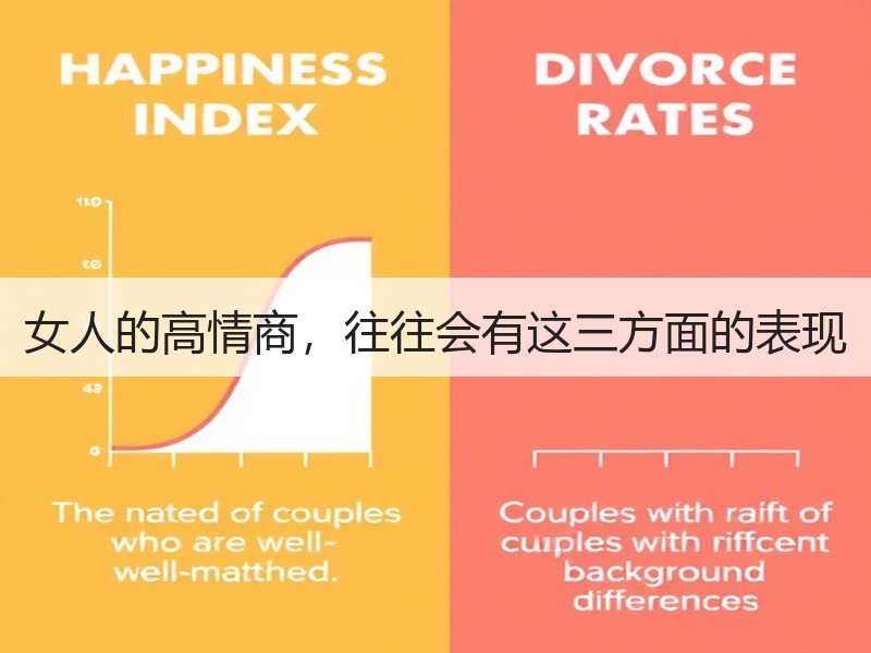 女人的高情商，往往会有这三方面的表现