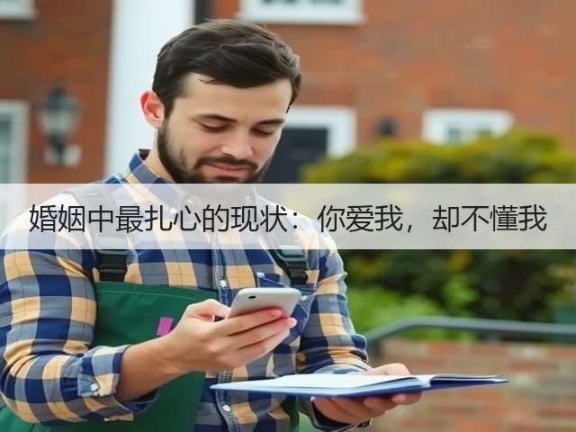 婚姻中最扎心的现状：你爱我，却不懂我(图1)