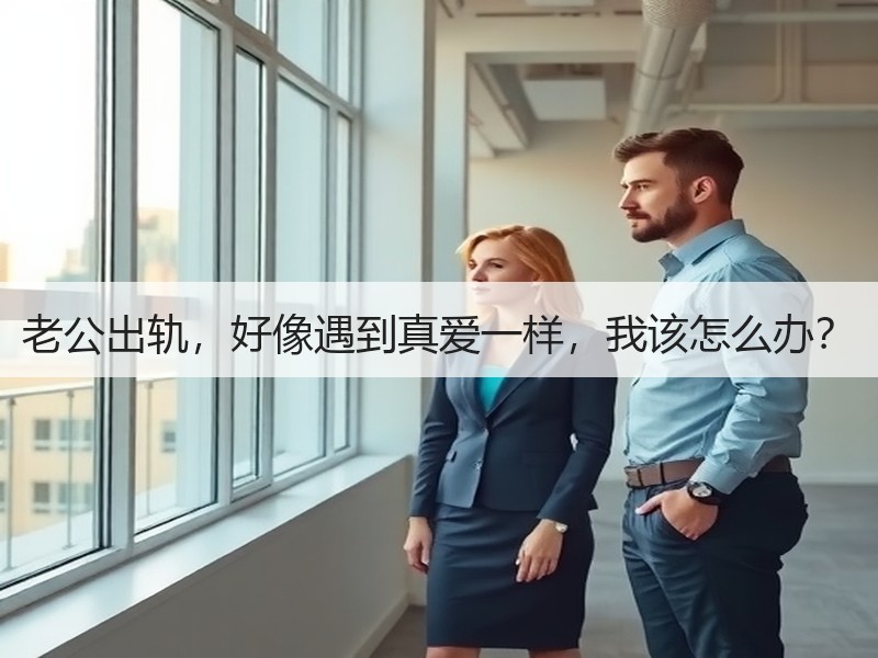 老公出轨，好像遇到真爱一样，我该怎么办？