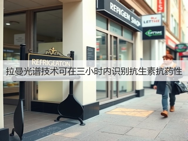 拉曼光谱技术可在三小时内识别抗生素抗药性(图1)