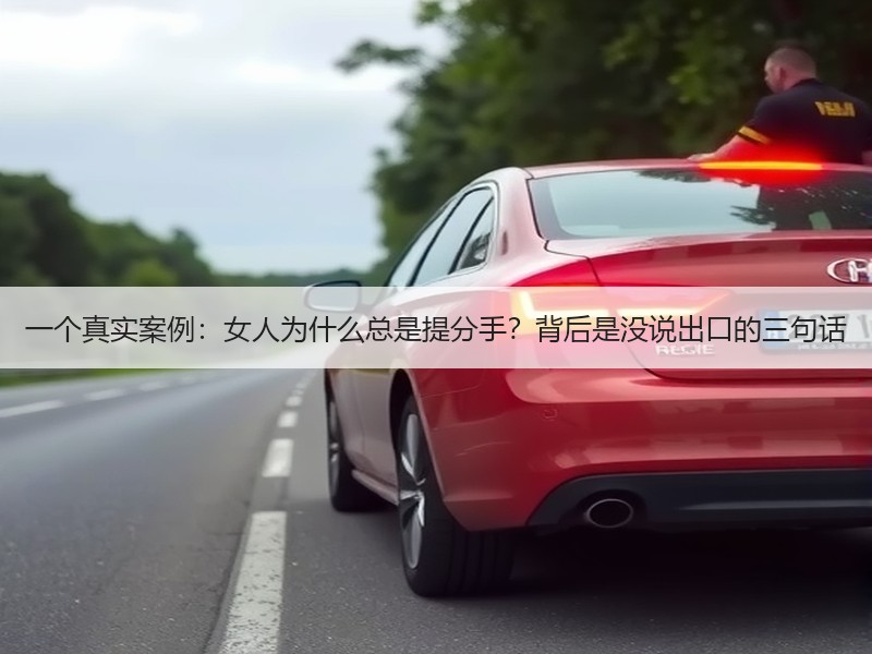 一个真实案例：女人为什么总是提分手？背后是没说出口的三句话