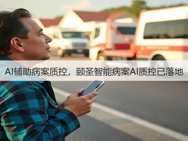 AI辅助病案质控，颐圣智能病案AI质控已落地