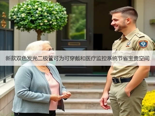 新款双色发光二极管可为可穿戴和医疗监控系统节省宝贵空间(图1)