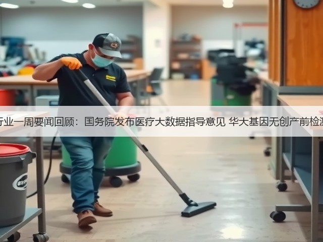 医疗行业一周要闻回顾：国务院发布医疗大数据指导意见 华大基因无创产前检测技术(图1)
