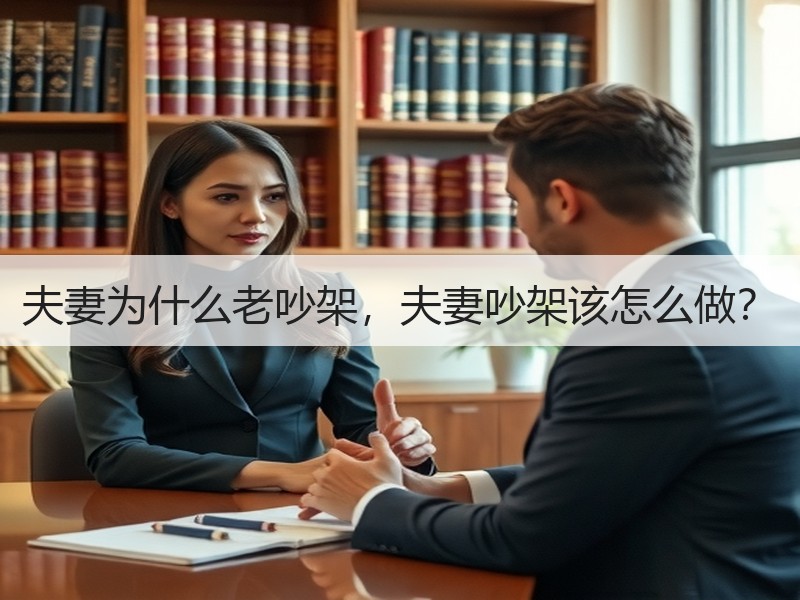 夫妻为什么老吵架，夫妻吵架该怎么做？