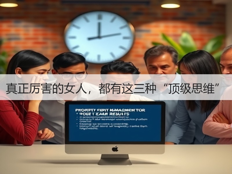 真正厉害的女人，都有这三种“顶级思维”