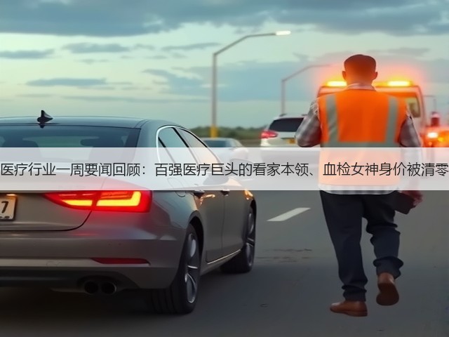 医疗行业一周要闻回顾:百强医疗巨头的看家本领、血检女神身价被清零(图1) 医疗行业一周要闻回顾:百强医疗巨头的看家本领、血检女神身价被清零(图1)
