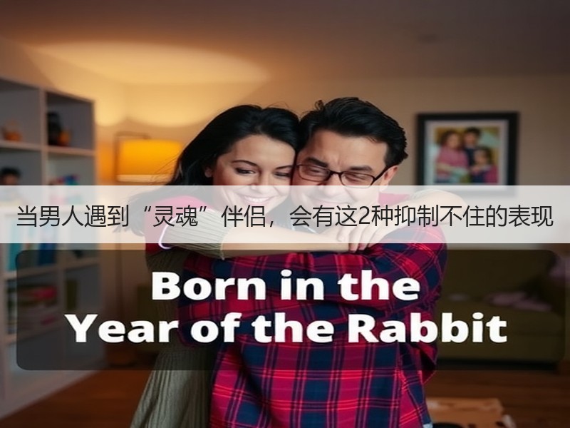 当男人遇到“灵魂”伴侣，会有这2种抑制不住的表现