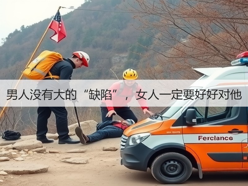 男人没有大的“缺陷”，女人一定要好好对他