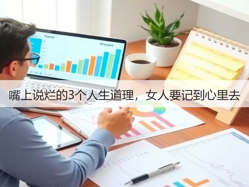 嘴上说烂的3个人生道理，女人要记到心里去 - 安枢恋知心殿堂