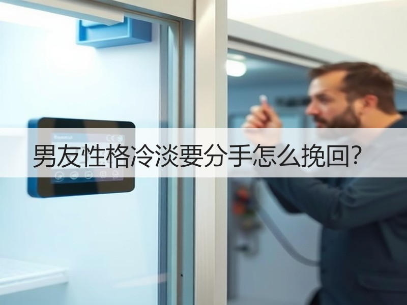 男友性格冷淡要分手怎么挽回？
