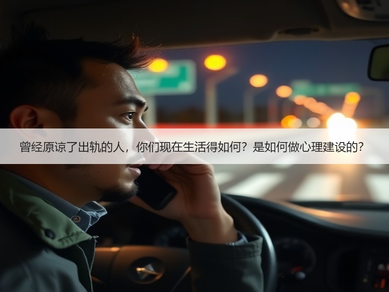 曾经原谅了出轨的人，你们现在生活得如何？是如何做心理建设的？