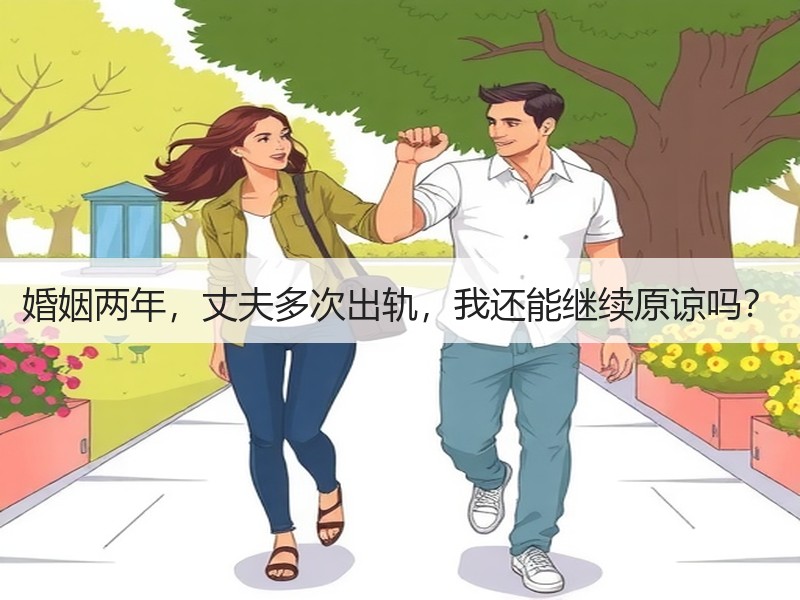 婚姻两年，丈夫多次出轨，我还能继续原谅吗？