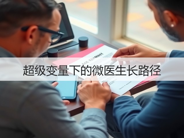 超级变量下的微医生长路径(图1)
