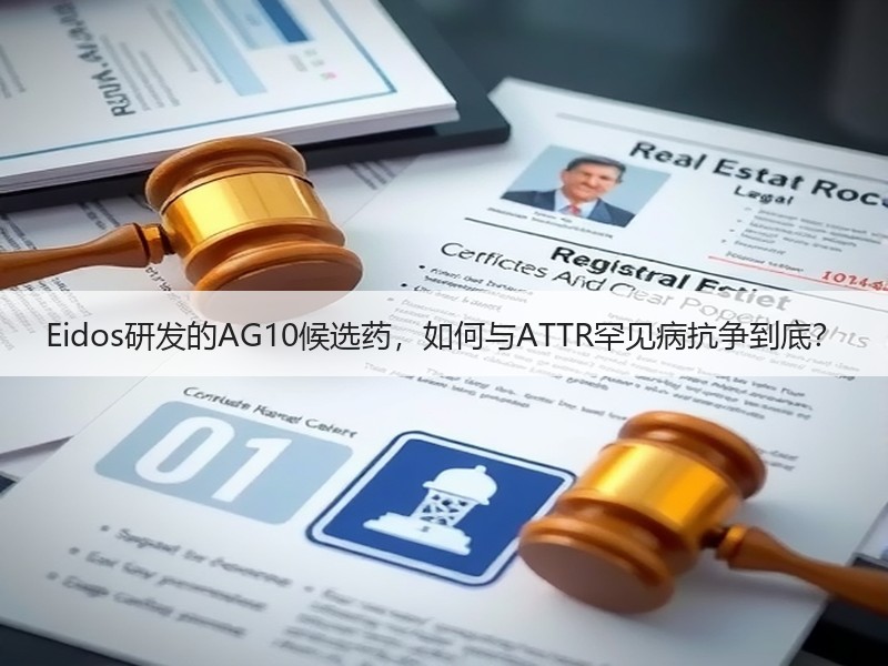 Eidos研发的AG10候选药，如何与ATTR罕见病抗争到底？ - 安枢恋知心殿堂