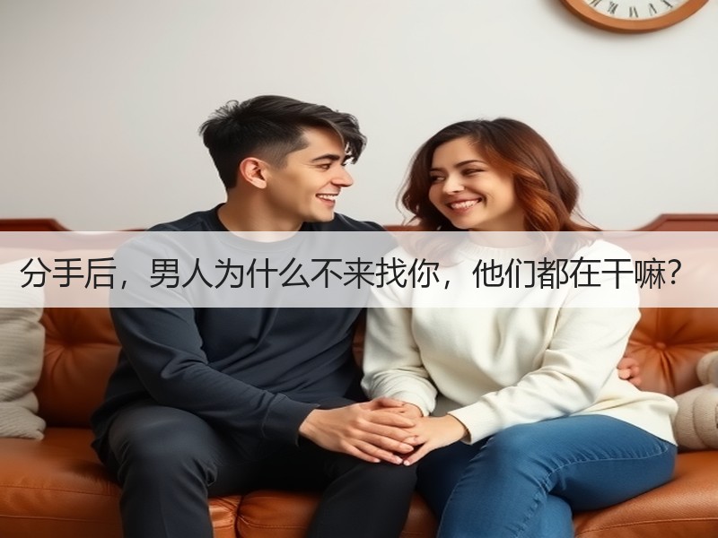 分手后，男人为什么不来找你，他们都在干嘛？