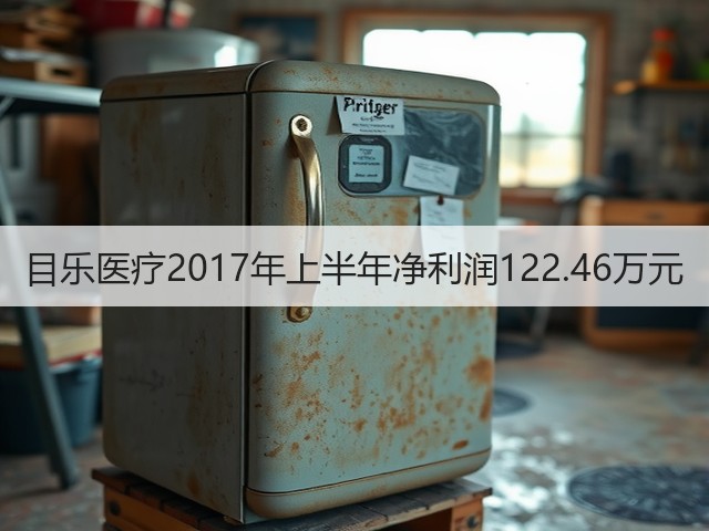 目乐医疗2017年上半年净利润122.46万元(图3) 目乐医疗2017年上半年净利润122.46万元(图3)