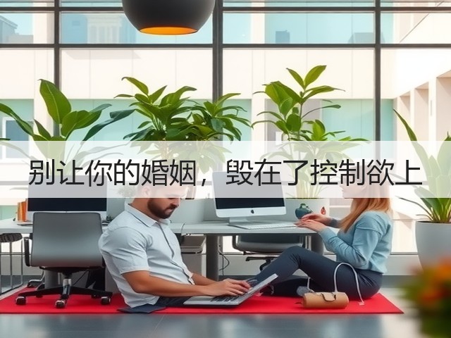 别让你的婚姻,毁在了控制欲上(图2) 别让你的婚姻,毁在了控制欲上(图2)