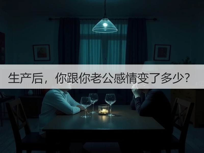 生产后，你跟你老公感情变了多少？