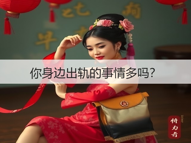 你身边出轨的事情多吗?(图3) 你身边出轨的事情多吗?(图3)