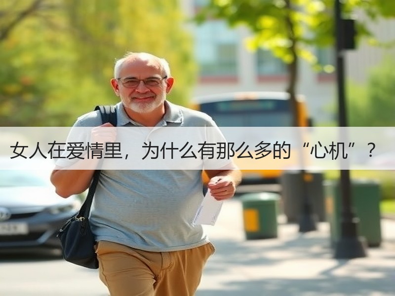 女人在爱情里，为什么有那么多的“心机”？ - 安枢恋知心殿堂