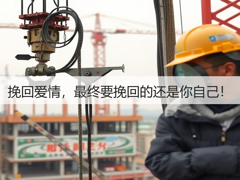 挽回爱情，最终要挽回的还是你自己！
