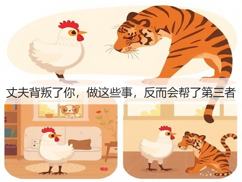 丈夫背叛了你，做这些事，反而会帮了第三者