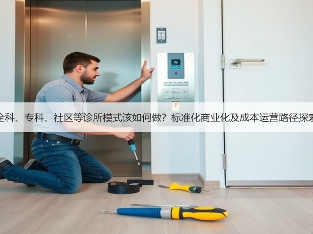 全科、专科、社区等诊所模式该如何做?标准化商业化及成本运营路径探索(图2) 全科、专科、社区等诊所模式该如何做?标准化商业化及成本运营路径探索(图2)