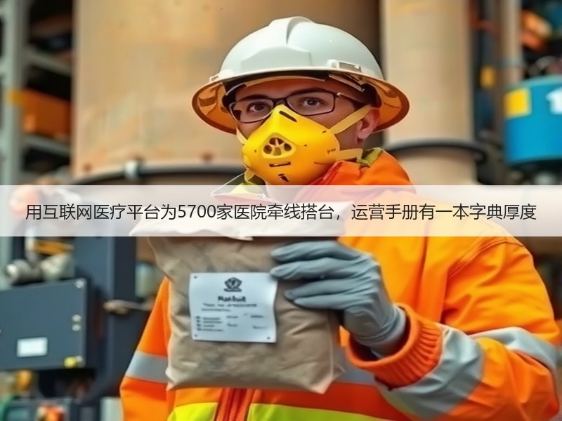 用互联网医疗平台为5700家医院牵线搭台，运营手册有一本字典厚度 - 安枢恋知心殿堂