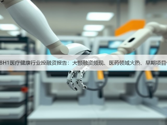 2018H1医疗健康行业投融资报告:大额融资频现、医药领域火热、早期项目偏少(图1) 2018H1医疗健康行业投融资报告:大额融资频现、医药领域火热、早期项目偏少(图1)