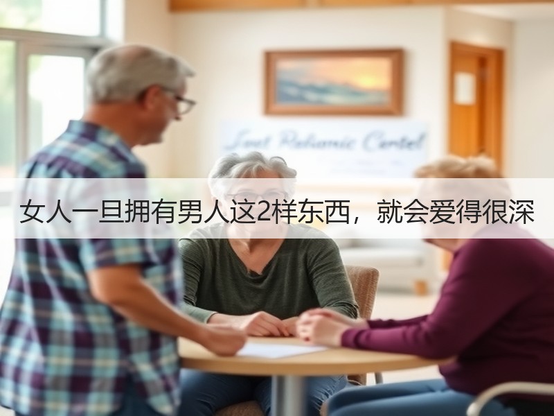 女人一旦拥有男人这2样东西，就会爱得很深