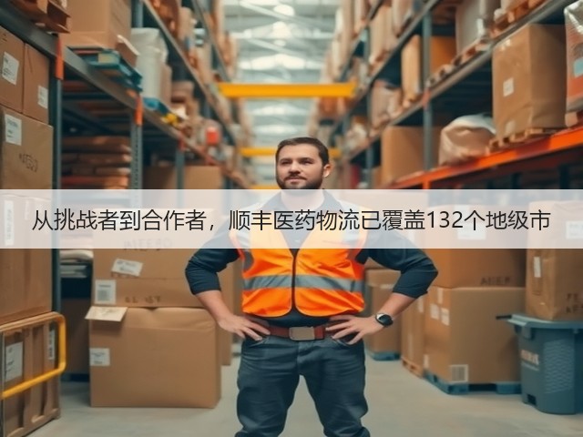 从挑战者到合作者，顺丰医药物流已覆盖132个地级市(图3)