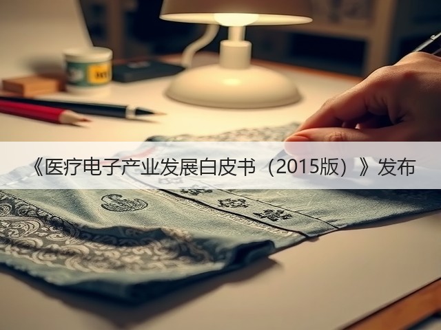 《医疗电子产业发展白皮书(2015版)》发布(图3) 《医疗电子产业发展白皮书(2015版)》发布(图3)