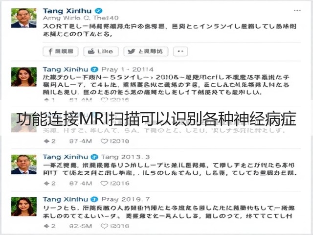 功能连接MRI扫描可以识别各种神经病症(图3)